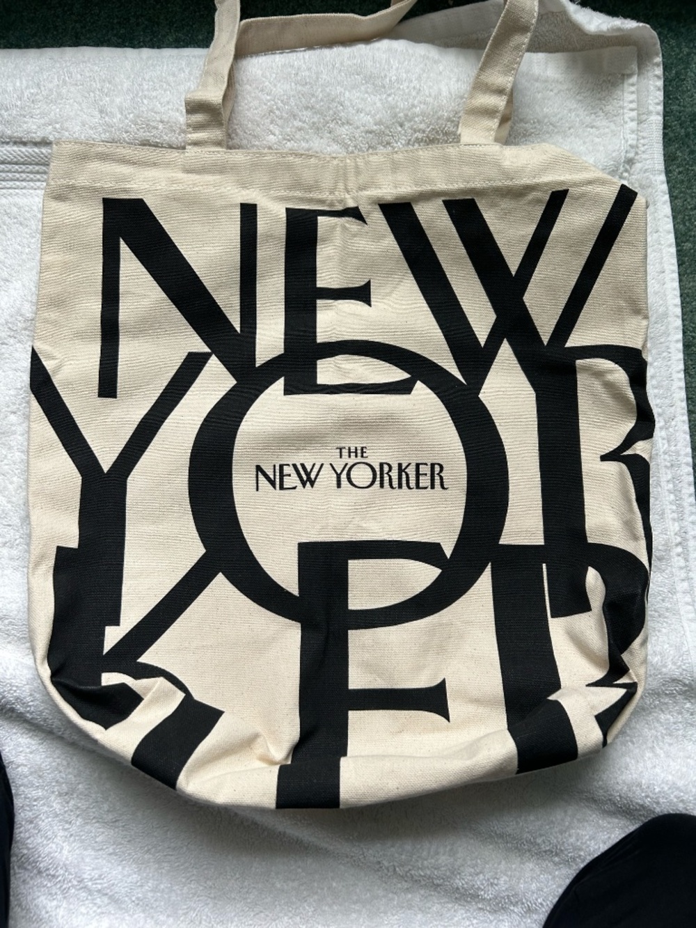 NWOT The New Yorker Canvas Tote Bag